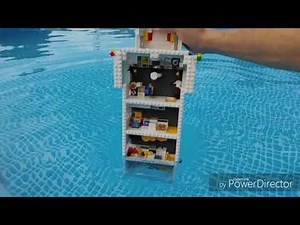 Video compilation of my Lego ship sinking