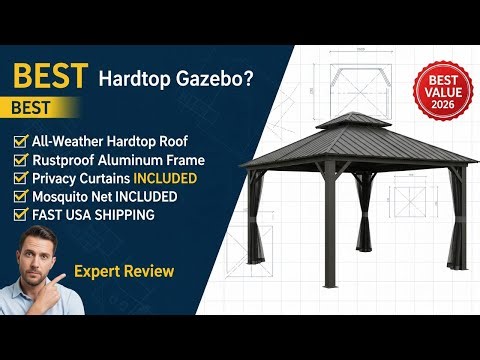 From Empty Patio to Perfect Oasis (A Step-by-Step Gazebo Build)