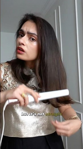 She just burnt all her hair!! 🔥😱