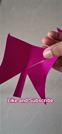 Easy way to make a bow by square.