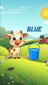 Coco The Cow Learn Colors Blue Yellow Black