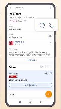Mobile CRM for Small Business | OnePageCRM for Android & iOS