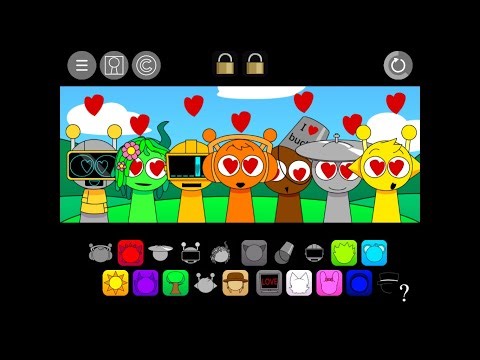 Sprunki Pyramix 0.9 Love Edition its Play time
