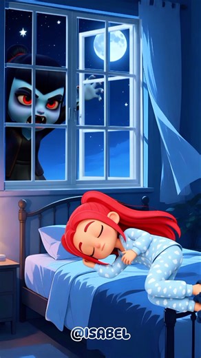 woke up in the night [zoey vampire] 🌌🧛‍♀️☠️🧟 #cartoon #usa #animation #funny