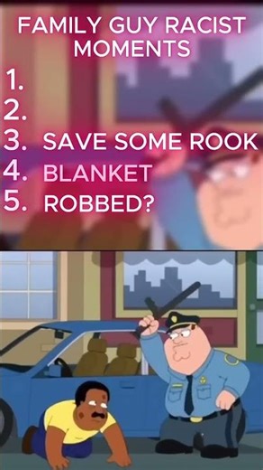 THIS SHOW IS SOOOO RACIST 💀💀💀 #familyguyfunnymoments #familyguy #stewie #funny