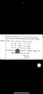 Sampling Theorem - Problem - Module 4