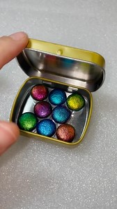 11K views · 73 reactions | Set Gemitas 8 colores tornasoles, los llamados colorshift y con mucho brillo ✨ de los favs #watercolorset #watercolors #watercoloring #watercolorinspiration #watercolorinlove #acuarelas #acuarela #art #artsupplies | PLOP Acuarelas | Facebook