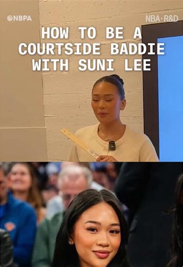 Suni Lee's Basketball Skills Demonstration at NBA Game