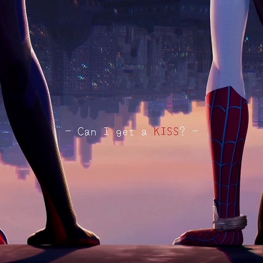 Miles Morales and Gwen Stacy Kiss Scene | Spider-Man Across the Spider-Verse