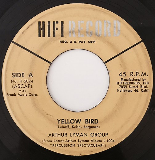 Arthur Lyman Group - Yellow Bird