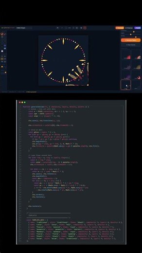 Built a Rangoli Maker Using HTML, CSS & JavaScript 🎨✨ || By ‪@Codinggyan441‬
