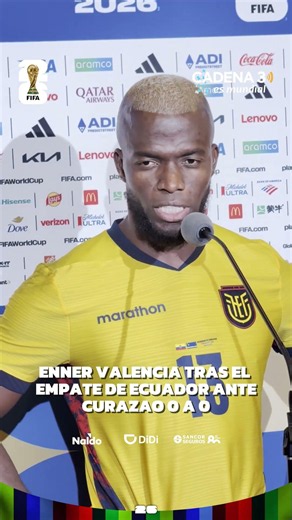 ENNER VALENCIA TRAS EL EMPATE DE ECUADOR ANTE CURAZAO 0 A 0 | Cadena 3 Argentina