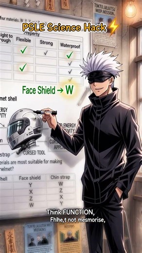 What If Gojo Taught PSLE Science? (Easy Marks Explained)