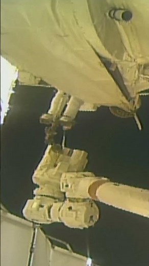 Two Astronauts Leave the Space Station for a Dramatic Spacewalk #shorts