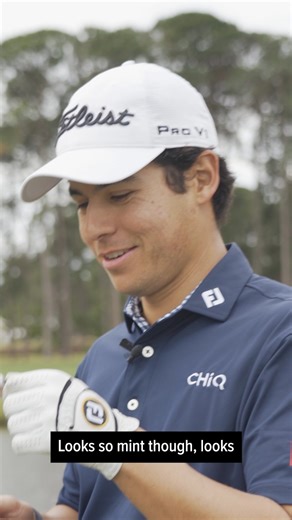 Webex Players Series winner, Matias Sanchez, was fit in the NEW T-Series Irons in July. A blended set which included the NEW T250 3 iron and T100 4-9 iron helped him earn his breakout victory over the weekend. Hear his first impressions on the next generation of the most played irons on tour. Get fit today: titleist.com.au/fitting/golf-club-fitting #TSeries | Titleist