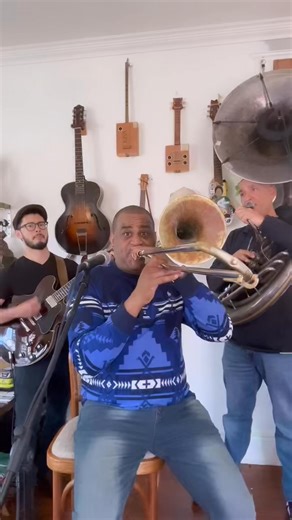 256K views · 8K reactions | Have a great Sunday from the Glen David Andrews Band down in New Orleans | Glen David Andrews | Facebook