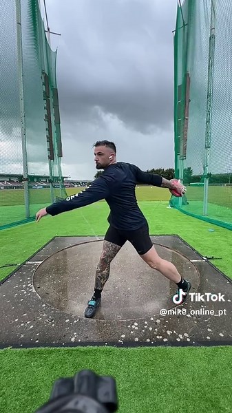 Embracing Irish Weather During Discus Training