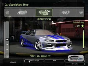How to make 2F2F Skyline in nfsu2