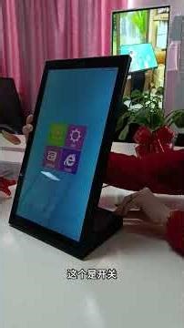 #Chineselanguage 15 6 Inch Indoor Capacitive Touch Screen Desktop Menu Board#touchscreen