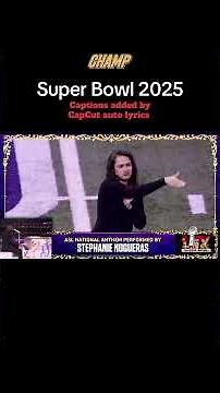 Deaf ASL Performer at Super Bowl 2025-Stephanie Nogueras #ASL #deafrepresentation