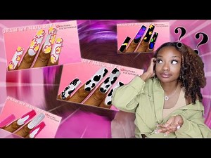 Subscribers draw my nails! | Part 1