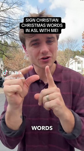 Sign Christian Christmas Words in ASL Together!