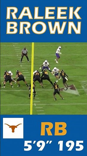 Texas Lands Explosive RB Raleek Brown in the Portal