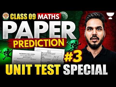 Class 9 Maths Unit Test Exam | Top Most Important Questions | Abhinay Sir