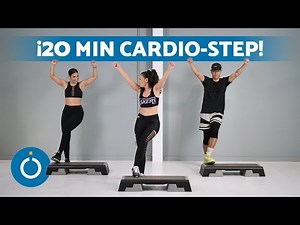 STEP Básico para PRINCIPIANTES (20 Minutos) 🥵 Clase de Step en Casa