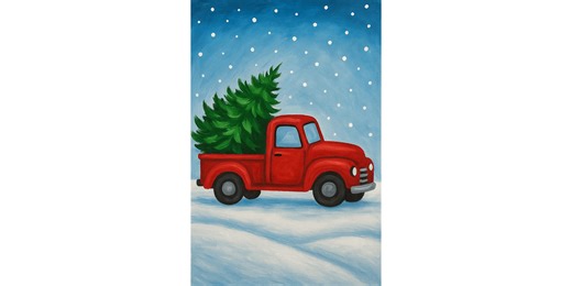 Farm Fresh Christmas - Paint and Sip in Atlanta | Classpop!™