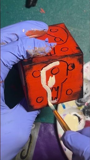 DIY Oogie Boogie Dice 🎲 | Dollar Tree Nightmare Before Christmas Tutorial | Last-Minute Halloween