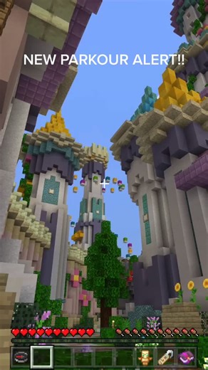 Exciting New Parkour Theme on The Hive Server!