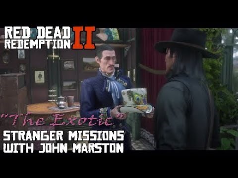 The Exotic Stranger Mission with John Marston - Duchesses & other Animals - Red Dead Redemption 2
