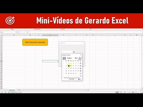 Icon inside TextBox Date Picker VBA Excel