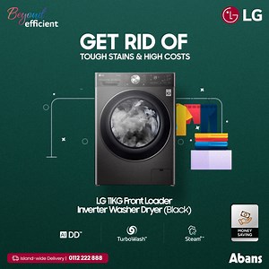 123 reactions · 8 comments | Offering a powerful yet quiet operation, the LG Washer Dryer ensures efficient washing & drying cycles while minimizing energy consumption. SHOP NOW - https://buyabans.com/brand/lg?cat=27 #LG #BeyondEfficient #Abans | Abans | Facebook