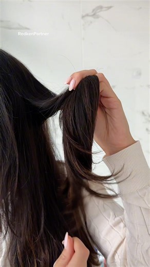 #redkenpartner You don’t always need a haircut to repair split ends 🤍 ‪@Redken‬ #haircare #splitends