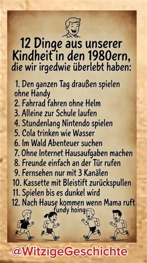 12 Dinge aus unserer Kindheit in den 80ern, die wir überlebt haben 😂
