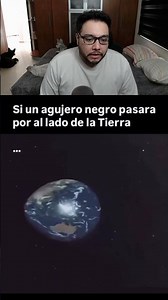 Would we survive a black hole nearby? 😱🕳️ #nasa #space #scary
