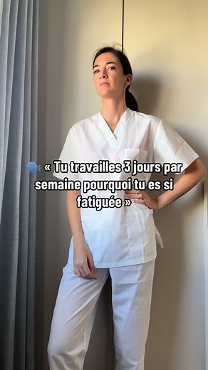 « Mais… tu bosses que 3 jours par semaine, pourquoi t’es crevée ? » ✅ 12h non-stop ✅ Charge mentale ✅ Corps en mode guerrier ✅ Émotions en mode essorage Bref… 3 jours qui en valent 7. Toi aussi t’as déjà entendu cette phrase magique ? Raconte en commentaire la pire version qu’on t’ait sortie 👇 #infirmiere #ide #infirmier #soignant #fatigue | Infirmiere Reconversion