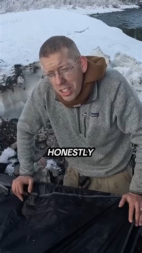 Solo Survival Camping using Hot Rocks to Warm up at -25°C