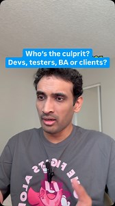 Who’s the culprit? Devs, testers, BA or clients? UAT bugs = trust issues for the entire team #testing #testinglife #softwaretesting #producttesting #producttesters #devmemes #developer #developerjokes #relatable #relatablememes #relatablereels #corporatememes #itmemes #theofficememes #officejokes #itlife #itjokes #corporatelife #corporate #theoffice #infosys #tataconsultancyservices #tcs #wipro #cognizant #accenture #deloitte #reels #reelsinstagram | That It Guy
