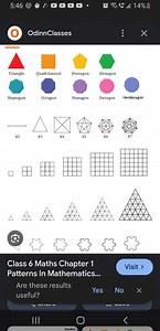 Identify and understand different polygons and their patterns... | Filo