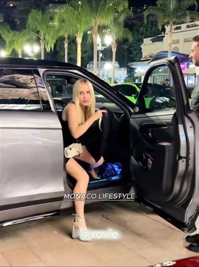 Monaco Rich Girl Luxury Life 💰🔥 Lamborghini Supercar Lifestyle #richgirl