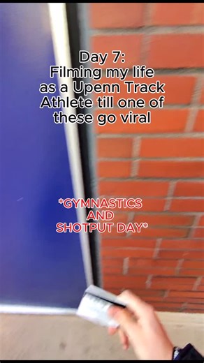 Colton Dean on Instagram: "Day 7: filming my life till one of these go viral #upenn #gymnastics #polevault #explore #athlete"