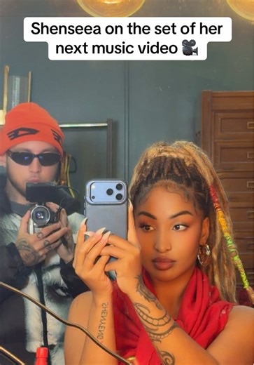 Few BTS clips of Shenseea on set for her upcoming music video! 🎶🎥 #shenseea #fyp #goviral