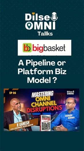 @bigbasketofficial Bigbasket Business Model | Pipeline or Platform Model #business #startup