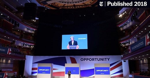 A Dancing Theresa May Calls for Unity Over Brexit