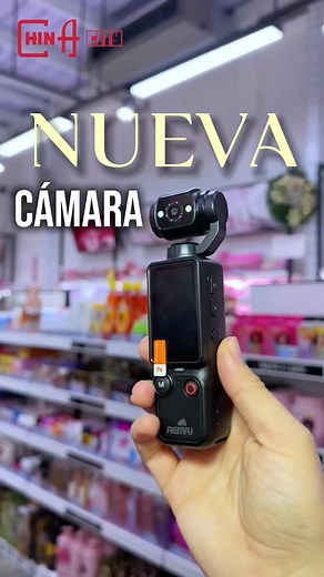 Cámara 1080p portátil para creadores de contenido