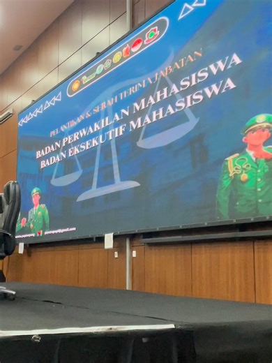 Pelantikan Badan Eksekutif dan Perwakilan Mahasiswa PEPI