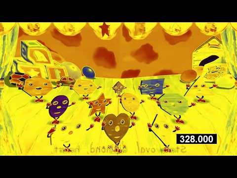 All Shapes Distorted! | Shape Song Effects | Gamavision Csupo Effects